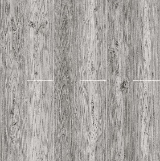 Lareko Peel and Stick Floor Tile, Waterproof Vinyl Plank Flooring | 12-Pack 18 Sq.Ft Self-Adhesive Laminate Vinyl Tiles,Realistic Wood Grain for DIY Bathroom, Laundry Room & Rental Upgrades - Image 5