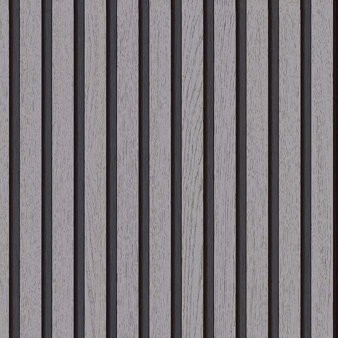 myforHD Wallpaper Peel and Stick Wood Grating Stripe Self-Adhesive Wallpaper Faux Wood Contact Paper Wood Slats Self Adhesive Wall Paper PVC Vinyl Film Removable Waterproof 17.3" x 236" by myforHD