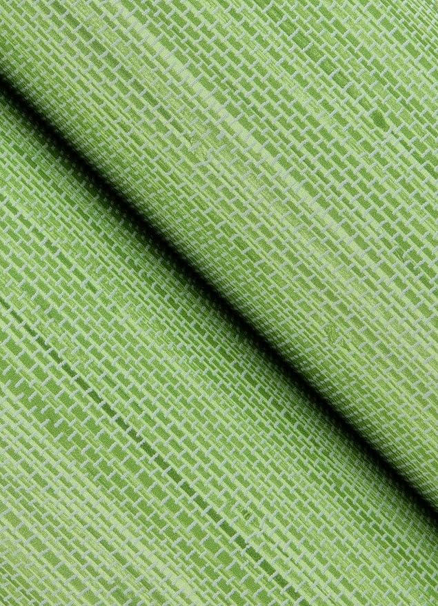 NuWallpaper x Society Social Classic Faux Grasscloth Peel and Stick Wallpaper, Citrus Green, Textured Removable Wallpaper, 20.5 in x 18 ft - Image 2