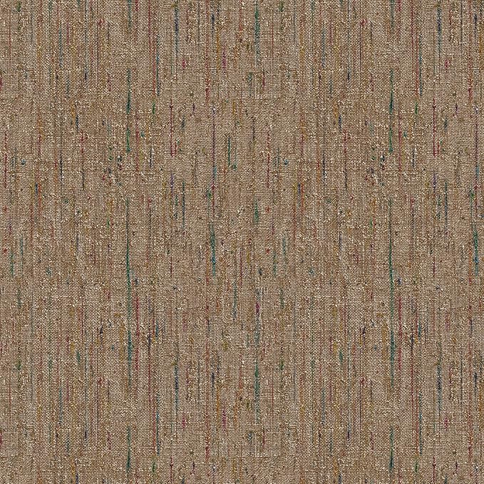 JiffDiff Woven Wallpaper Peel and Stick 17.3" x 120" Colorful Paint Grasscloth Contact Paper Textured Waterproof Self Adhesive Stick on Wallpaper(14.4 sq. ft Coffee) by wallpaper