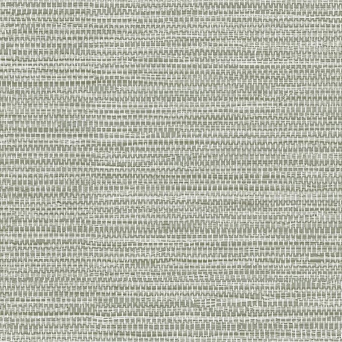 JiffDiff Grasscloth Wallpaper Peel and Stick Cream Grassweave Stick on Wallpaper Textured Self Adhesive Wall Paper Contact Paper 787" x 17.3" by wallpaper