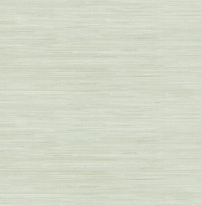 NuWallpaper x Society Social Green Classic Faux Grasscloth Peel & Stick Wallpaper, SSS6007 by NuWallpaper