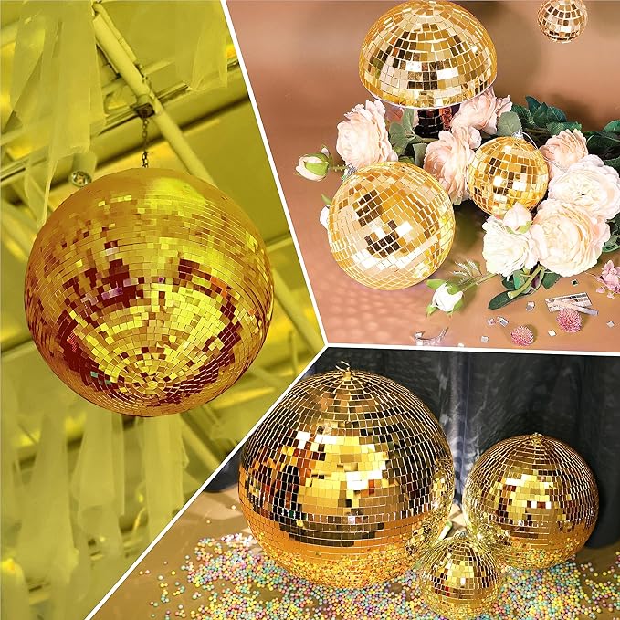 PP OPOUNT 2360 PCS Disco Ball Tiles, 5 x 5 mm Self-Adhesive Disco Tiles - Image 2