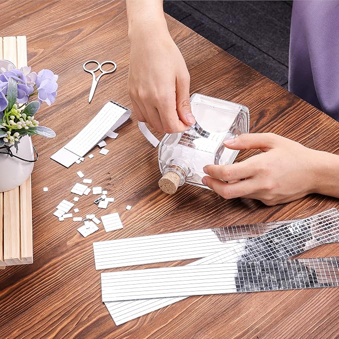 PP OPOUNT 18880 PCS Disco Ball Tiles, 5 x 5 mm Self-Adhesive Mosaic Tiles - Image 5