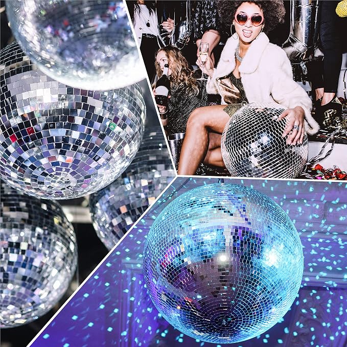 PP OPOUNT 7080 PCS Disco Ball Tiles, 5 x 5 mm Self-Adhesive Disco Tiles - Image 7